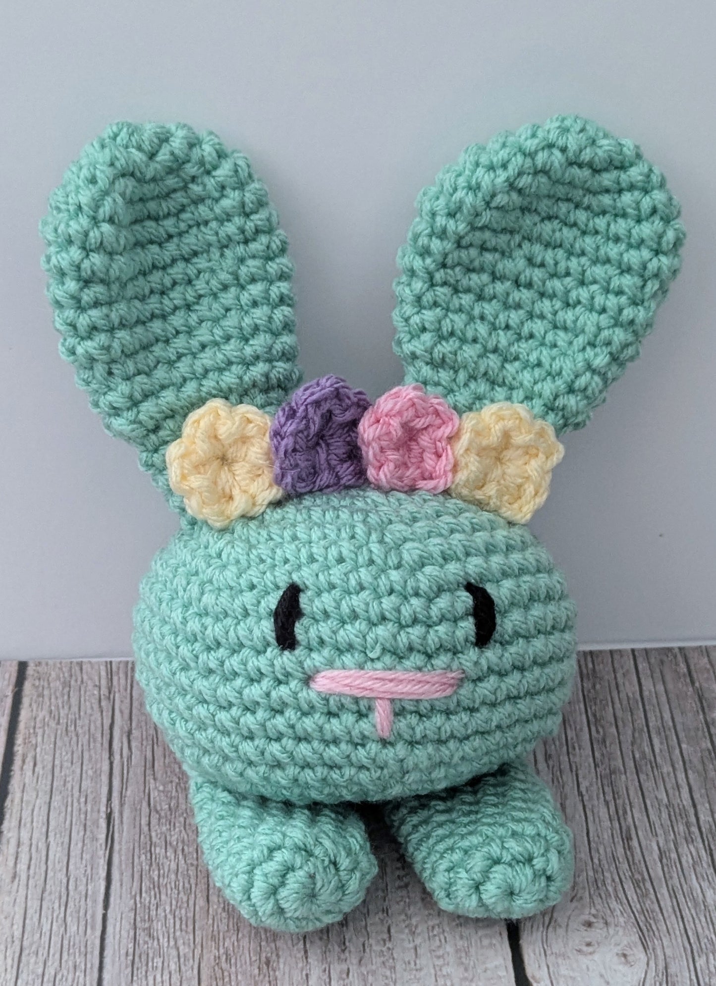 Mini Chubby Bunny Rabbit Desk Buddy Spring Decor