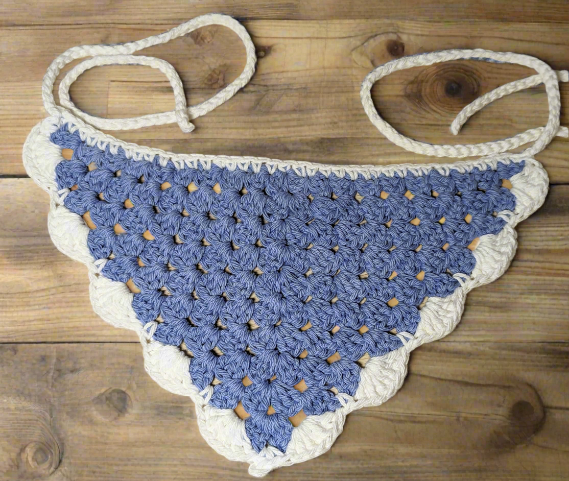 Blue Hair Bandana country themed bandana